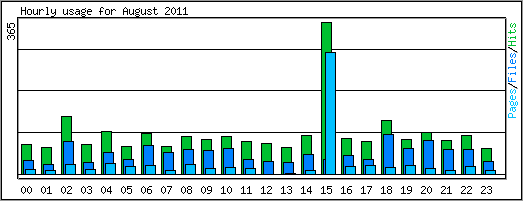 Hourly usage