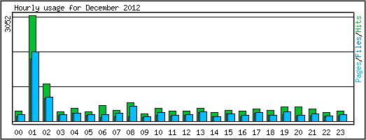 Hourly usage