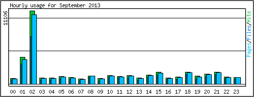 Hourly usage
