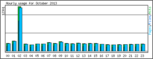 Hourly usage