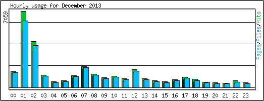 Hourly usage