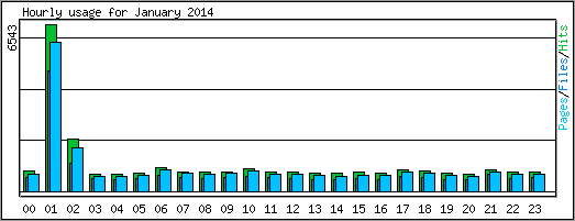 Hourly usage