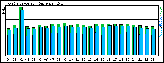 Hourly usage