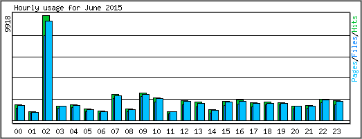 Hourly usage