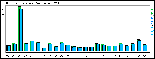 Hourly usage