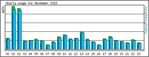 Hourly usage