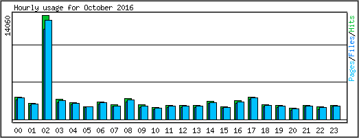 Hourly usage