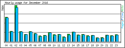 Hourly usage