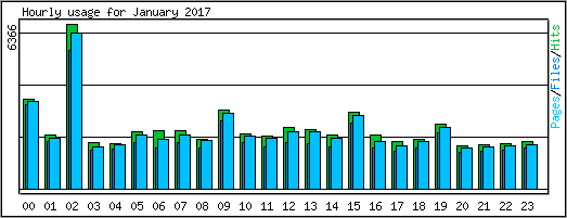 Hourly usage