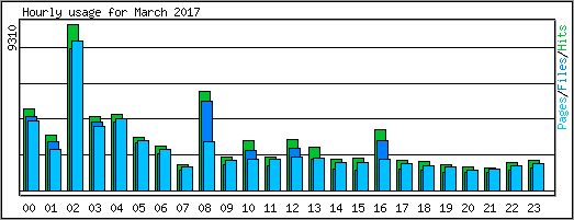 Hourly usage