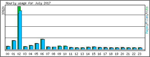 Hourly usage